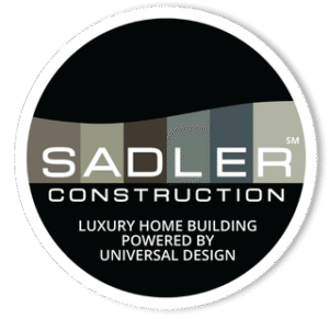 colored sadler logo black circle